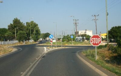 Road Safety along the road axis of Irakleo – Rethymno Old National Road