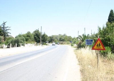 Road Safety along the road axis of City of Chania-Airport of Chania